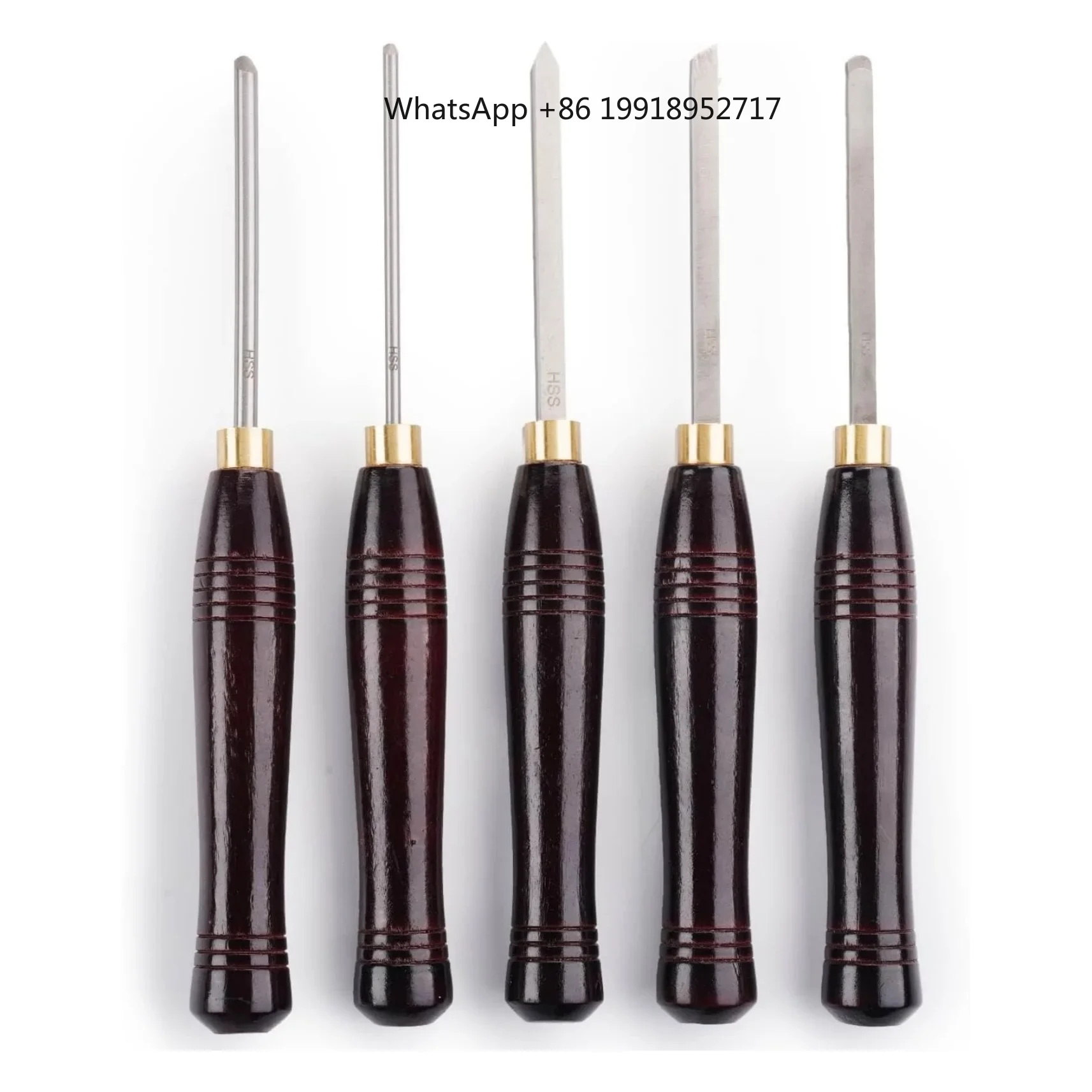 Woodturning Tools Set Hss - 5pcs HSS Wood Turning Tools Lathe