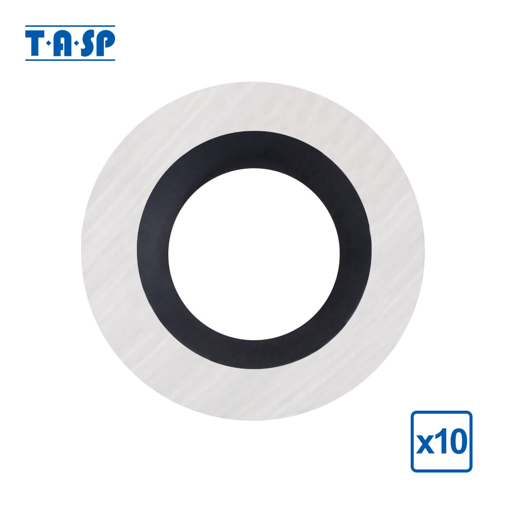 Cnc Wood Lathe Machine - TASP 8.9mm Round Carbide Inserts Milling