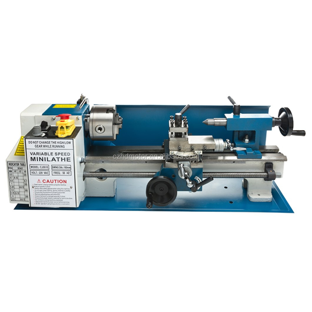 Bench Lathe 750W Metal - 0618 Metal Lathe 750W Brushless Motor