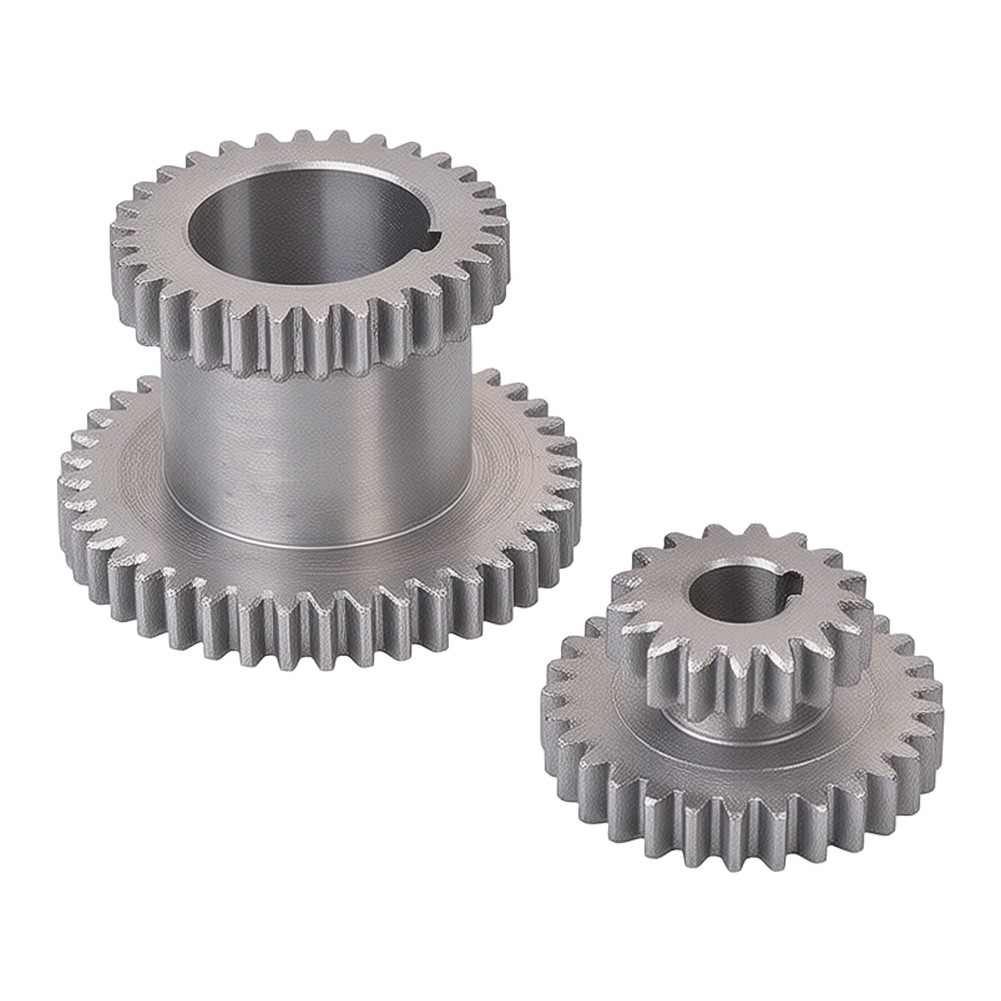 Mini Metal Lathe 7X14 - Two-Piece Metal Gear Set Compatible with