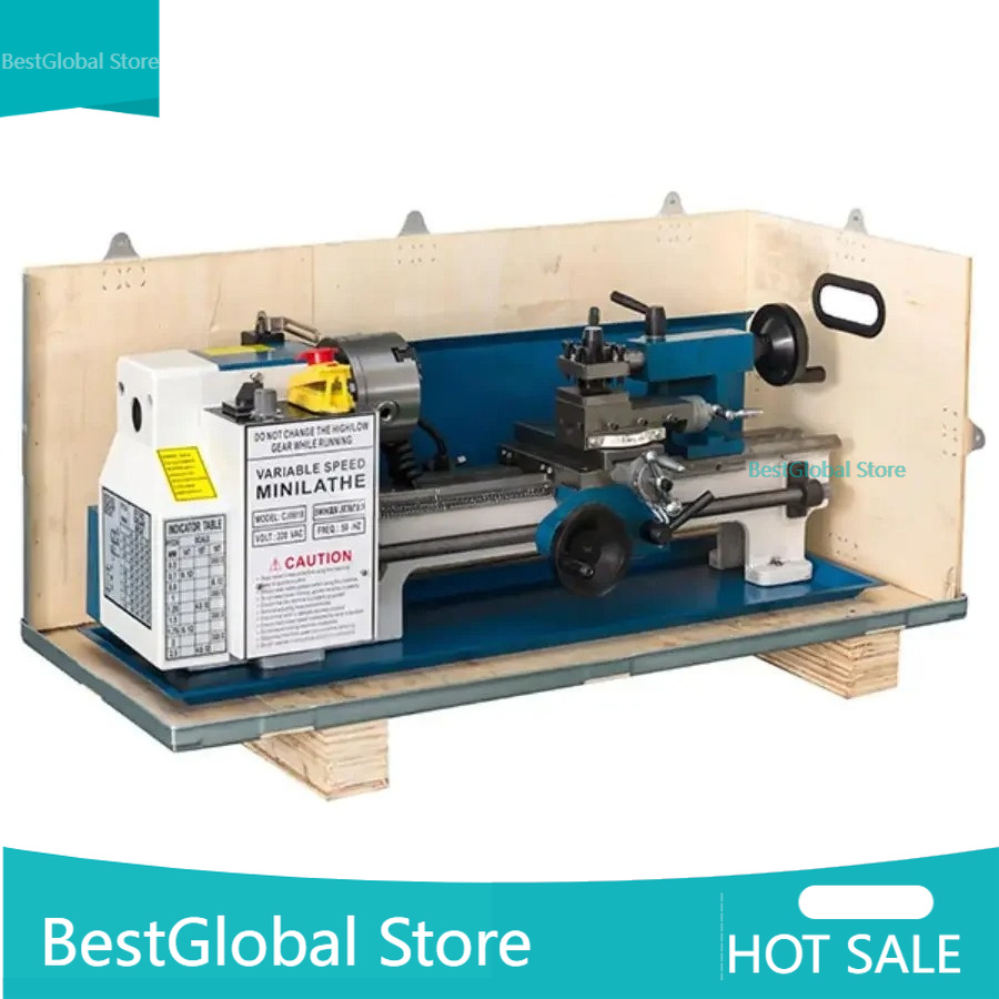 Bench Lathe 750W Metal - 7×14 Inch 750W Brushless Mini Metal