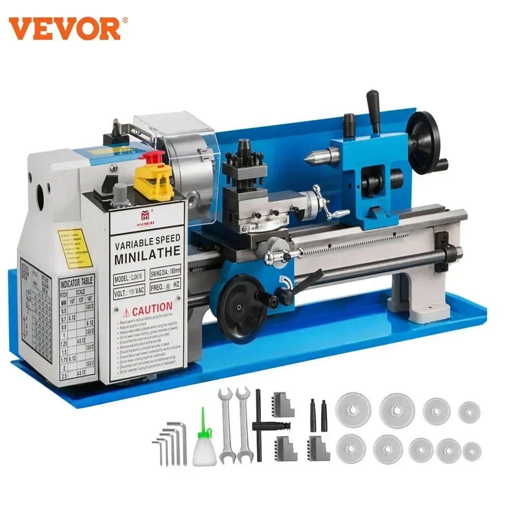 Mini Metal Lathe 7X14 - SIHAO Mini Metal Lathe Machine 7X14