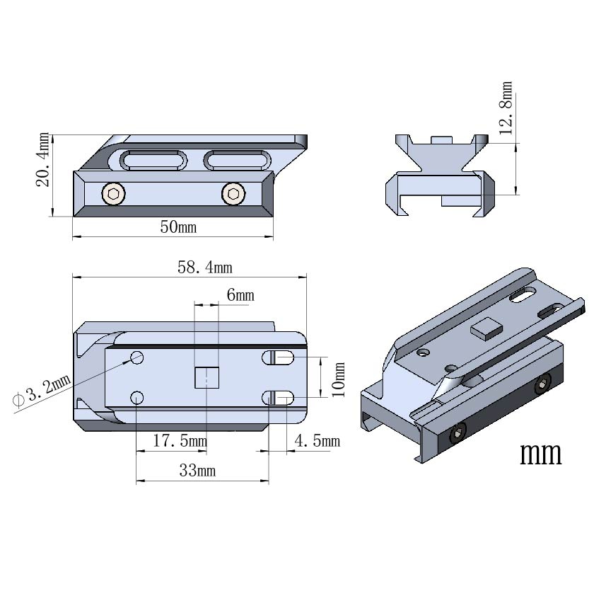 Vector Optics Red Dot Riser Ra - Wood Lathe Bed Extension review and price