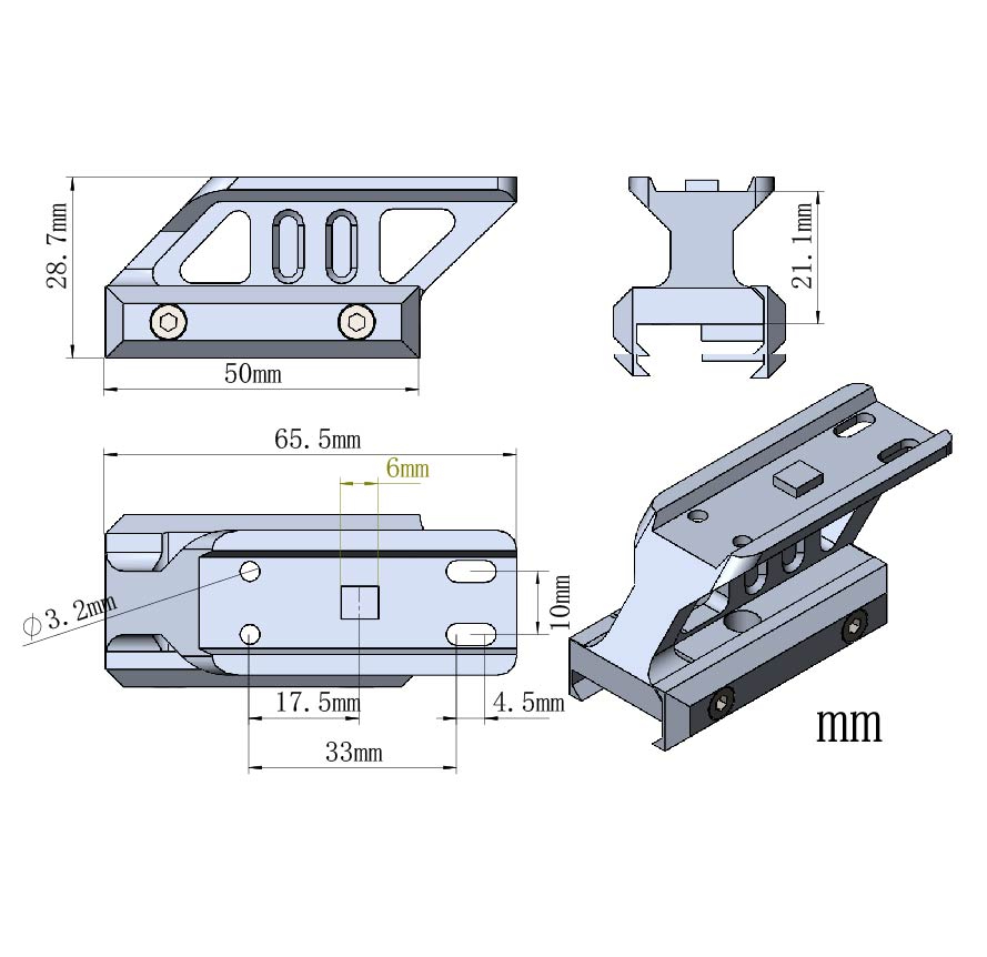 Vector Optics Red Dot Riser Ra - Wood Lathe Bed Extension review and price