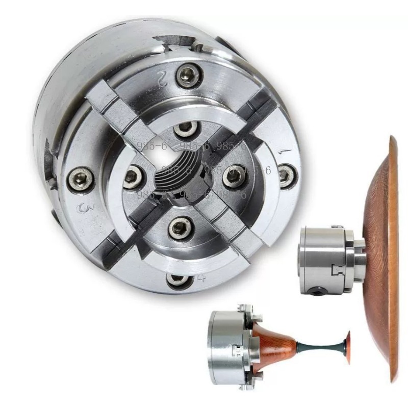 4/5 Inch Four Jaw Chuck, Self- - Wood Lathe Chuck 4 Jaw review and price