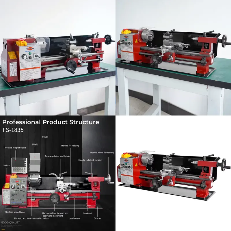 Fusai FS-WBL1835 Mini Metal La - Bench Lathe 750W Metal review and price