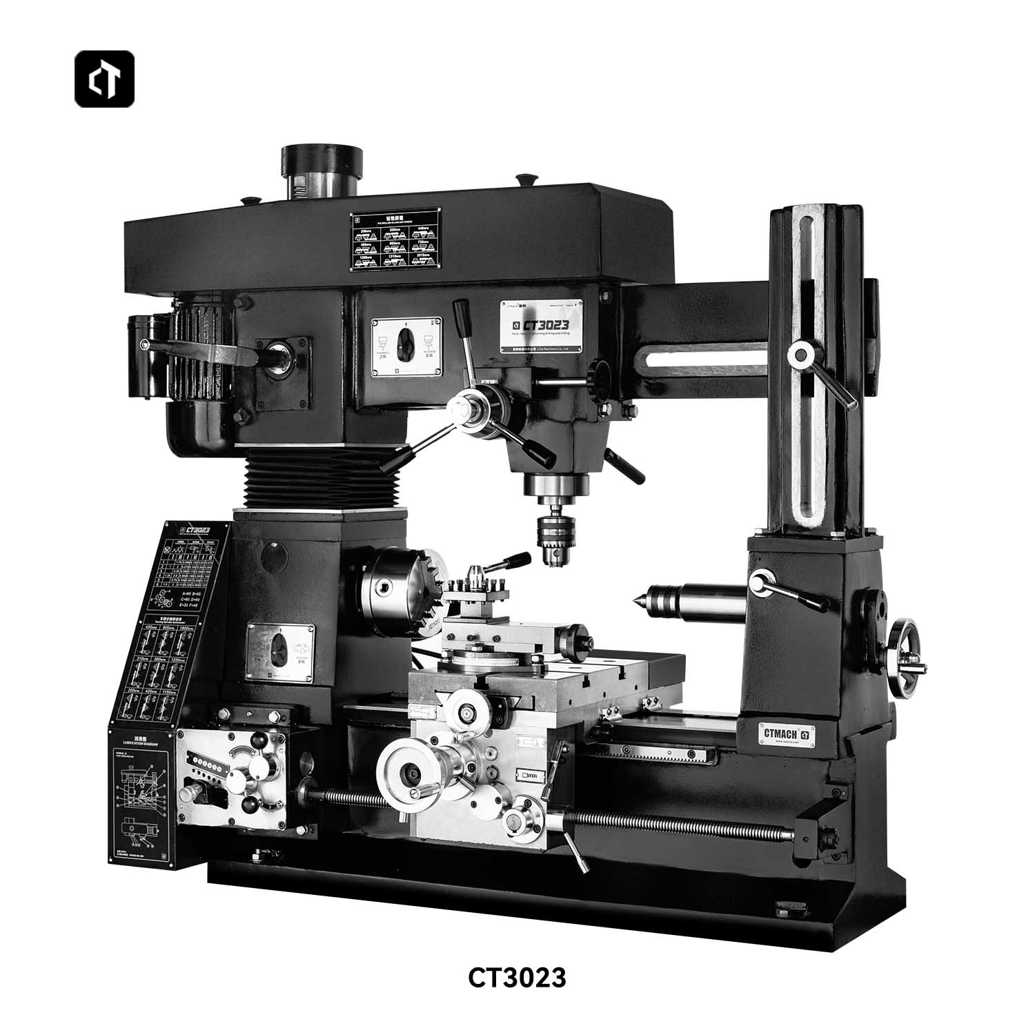 CT3023 Multi-Functional Millin - Bench Lathe 750W Metal review and price