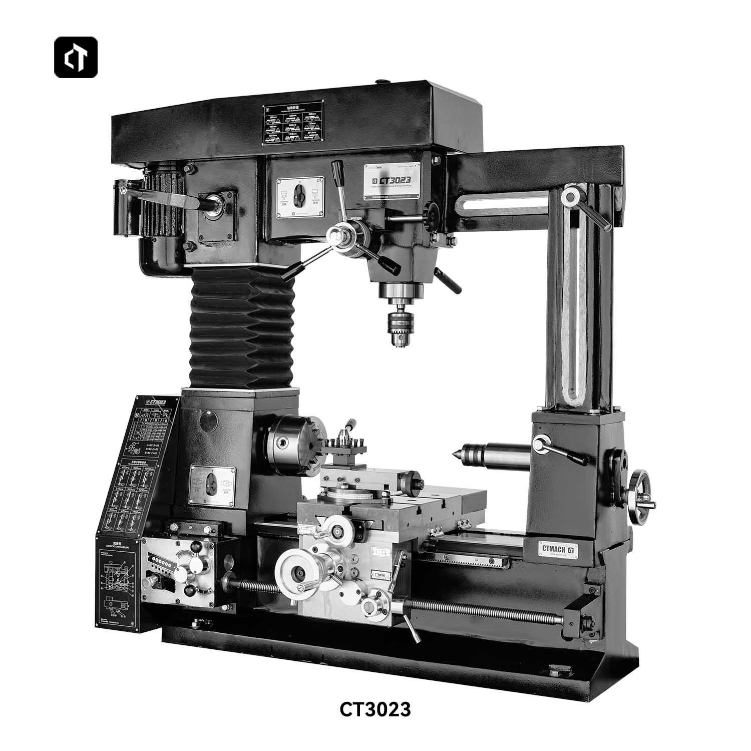 CT3023 Multi-Functional Millin - Bench Lathe 750W Metal review and price