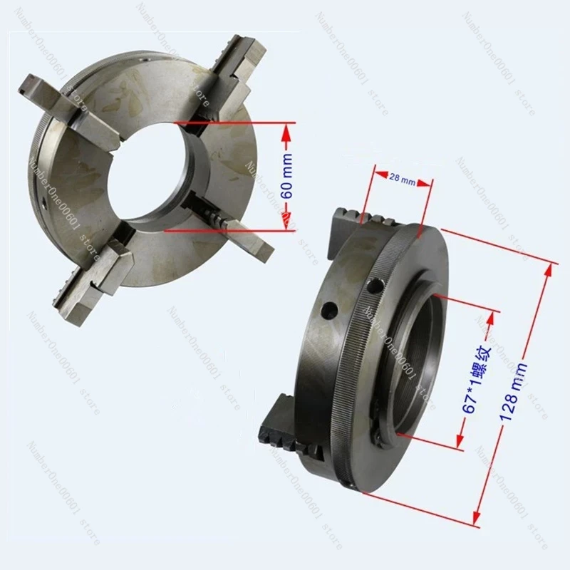 1pc Manual Self-Centering Lath - Wood Lathe Chuck 4 Jaw review and price