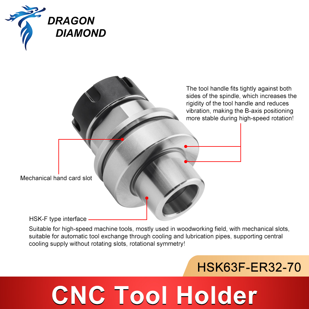 HSK63F ER32 70L Tool Holder Fo - Cnc Wood Lathe Machine review and price