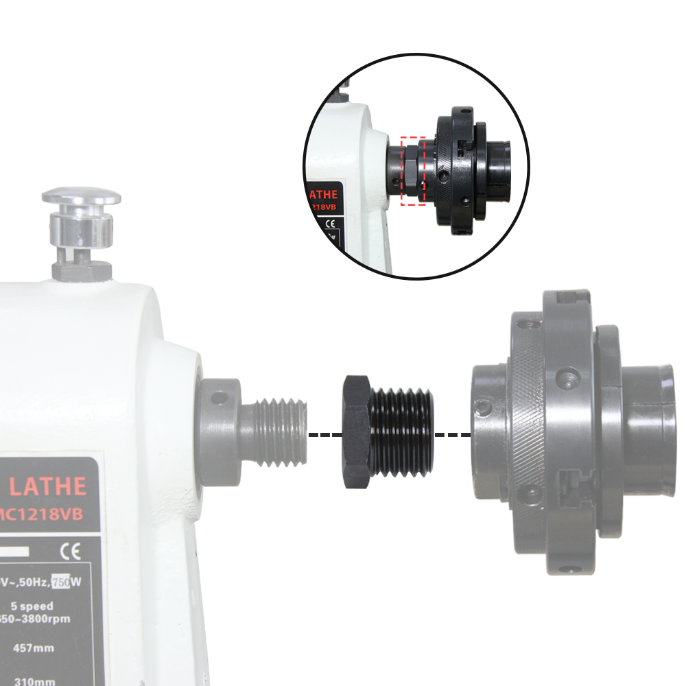 Wood Lathe Headstock Spindle A - Cnc Wood Lathe Machine review and price