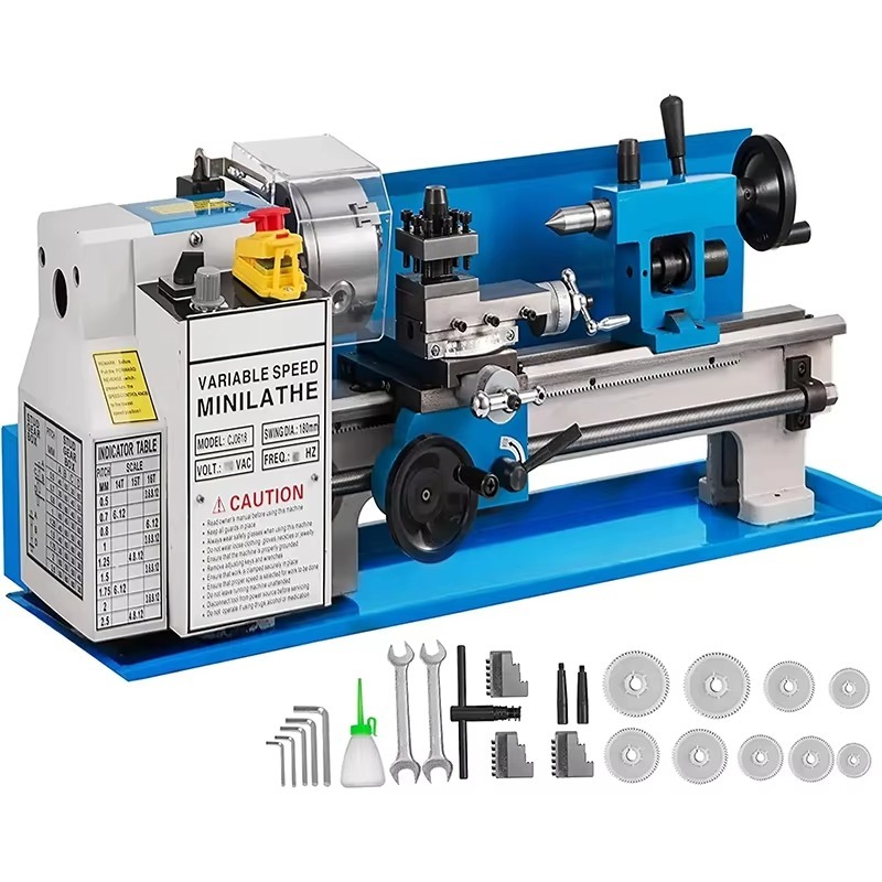 Mini Metal Lathe Machine 0-250 - Wood Lathe Chuck 4 Jaw review and price