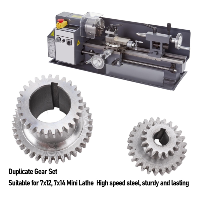 Metal Gear Set 2 Speed High Lo - Mini Metal Lathe 7X14 review and price