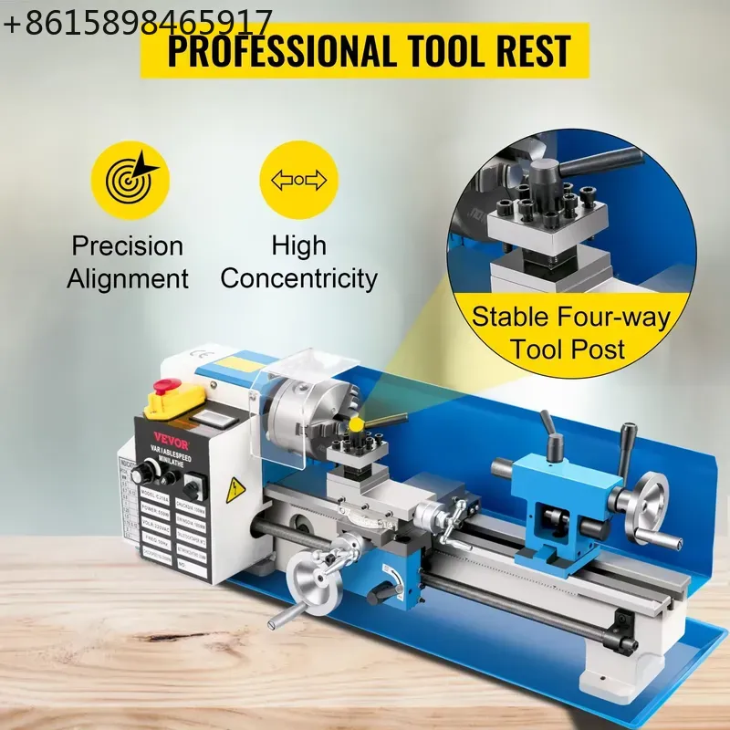 SIHAO Mini Metal Lathe 7x14 In - Mini Metal Lathe 7X14 review and price