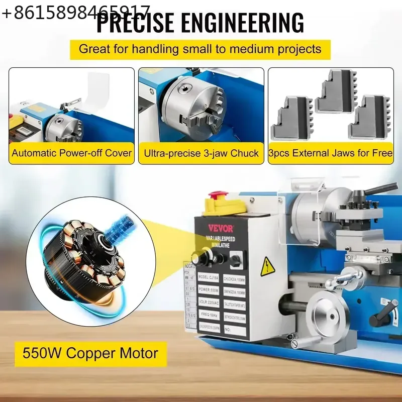 SIHAO Mini Metal Lathe 7x14 In - Mini Metal Lathe 7X14 review and price