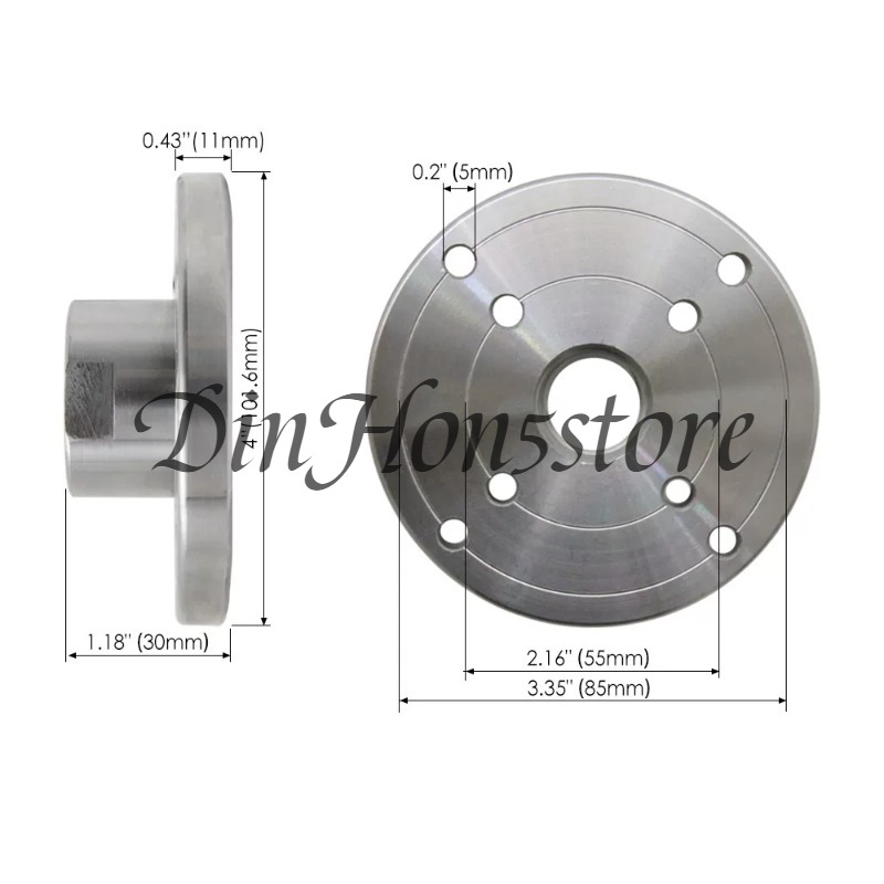 1pc Wood Lathe Face Plate for  - Wood Lathe Faceplate 6 Inch review and price