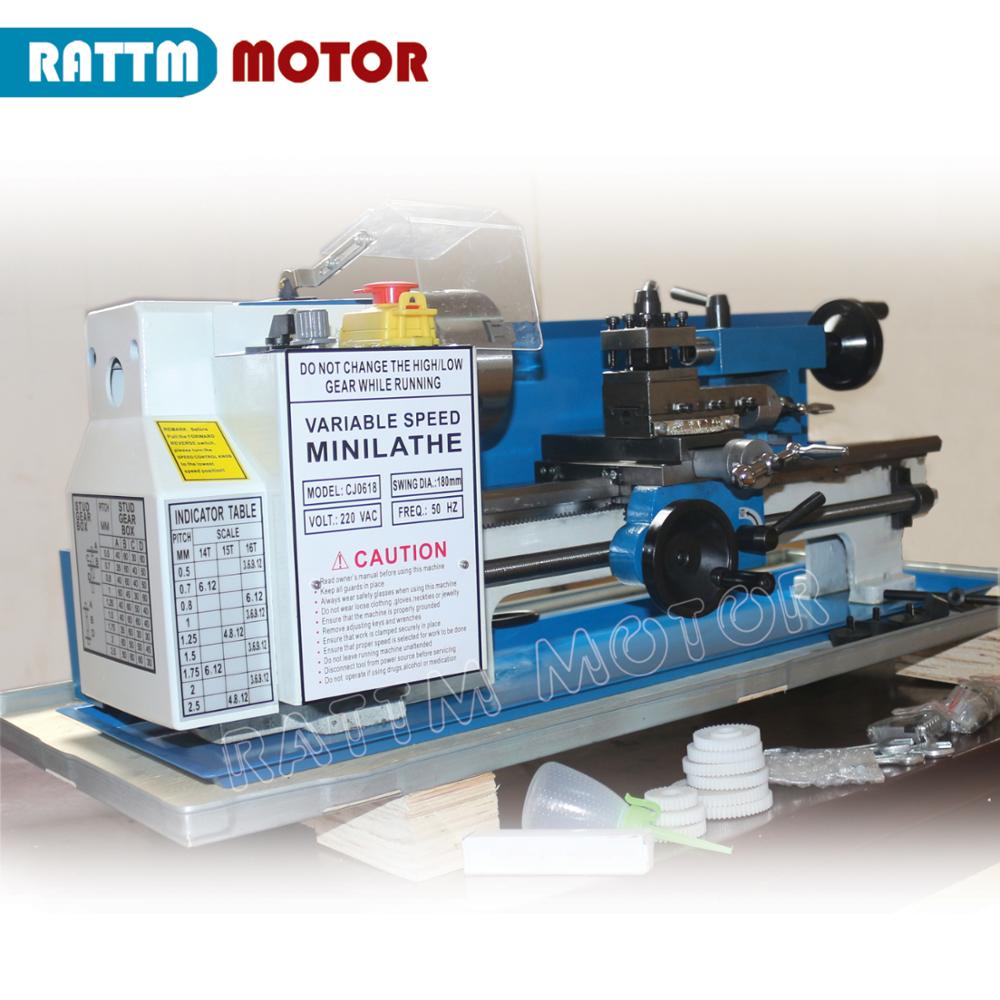 Mini Lathe Machine CJ 0618 550 - Woodworking Lathe Variable Speed 550W review and price