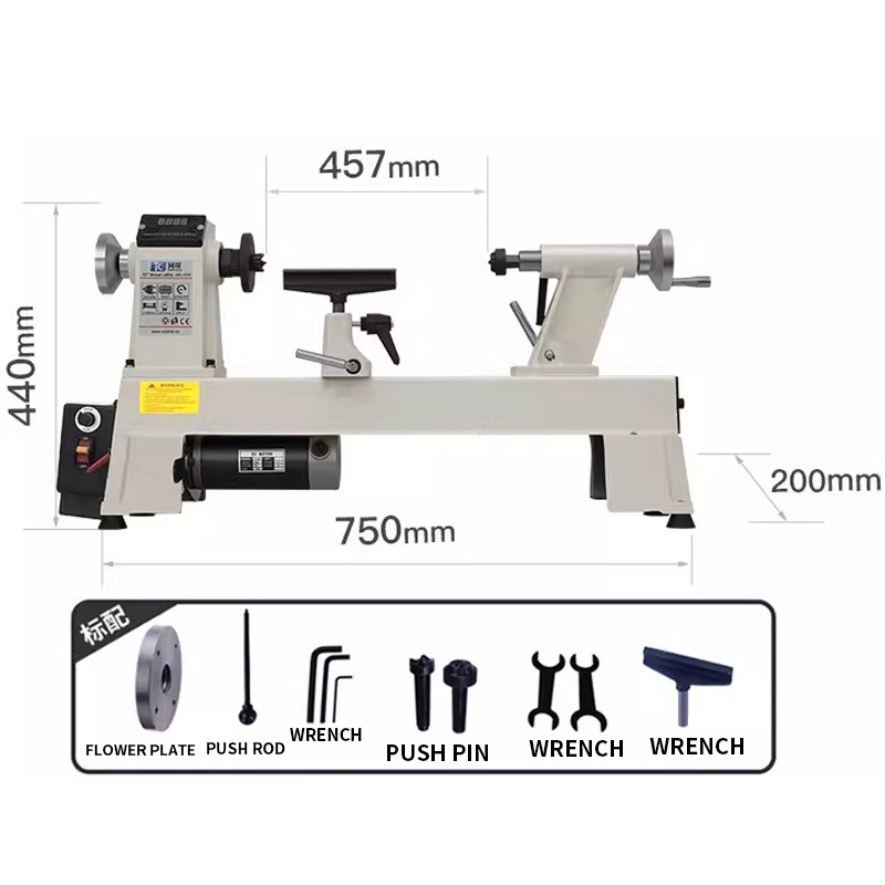 550W/900W Woodworking Lathe Va - Woodworking Lathe Variable Speed 550W review and price
