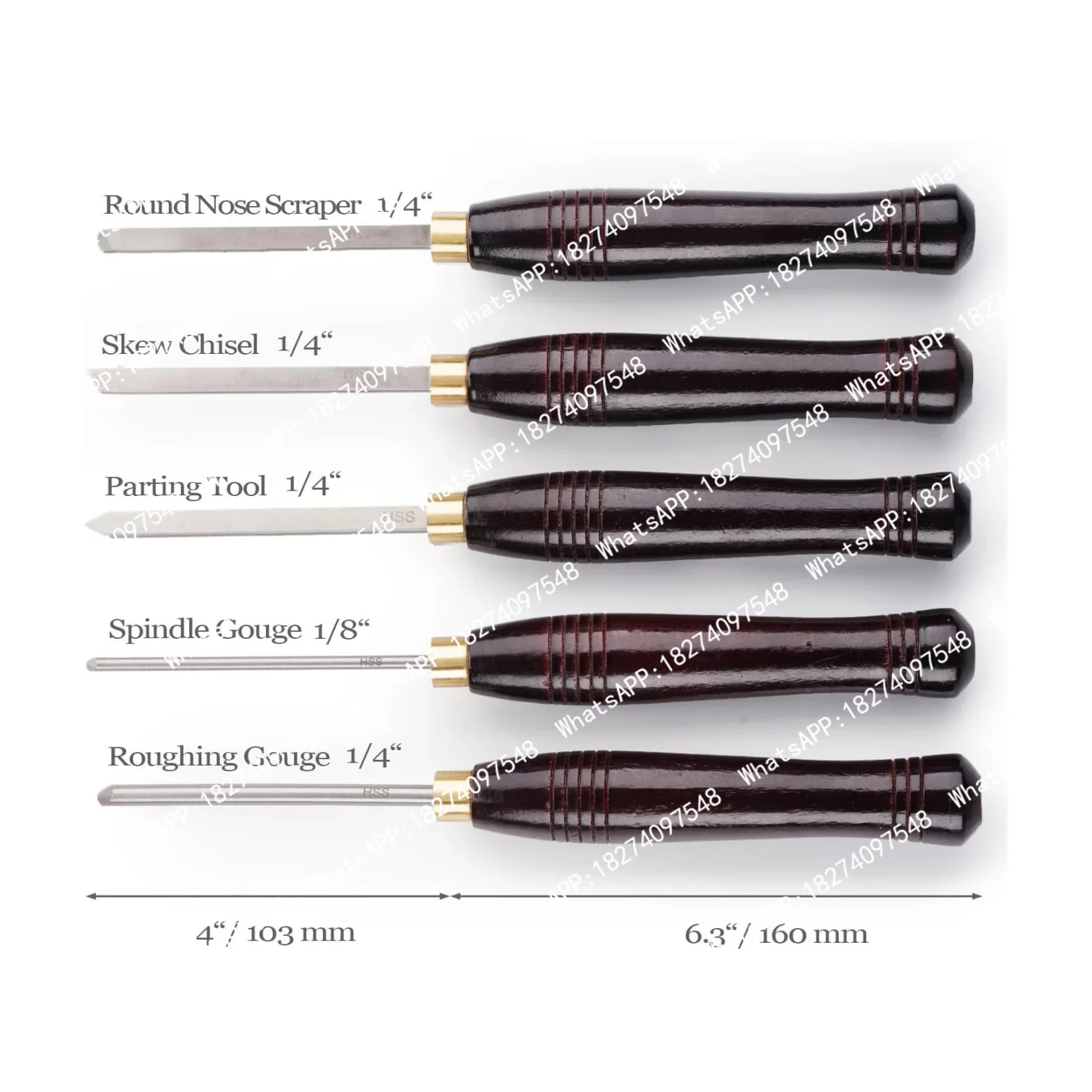 5pcs HSS Wood Turning Tools La - Woodturning Tools Set Hss review and price