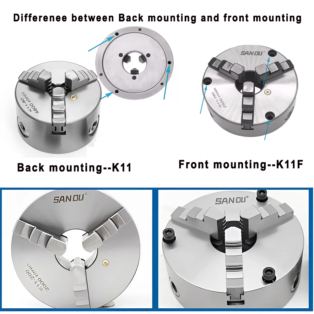 SANOU Self Centering Lathe Chu - Lathe Chuck 3 Jaw 125Mm review and price